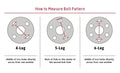 13" Pro+ Brake Sys Frt Red 72-79 Ford