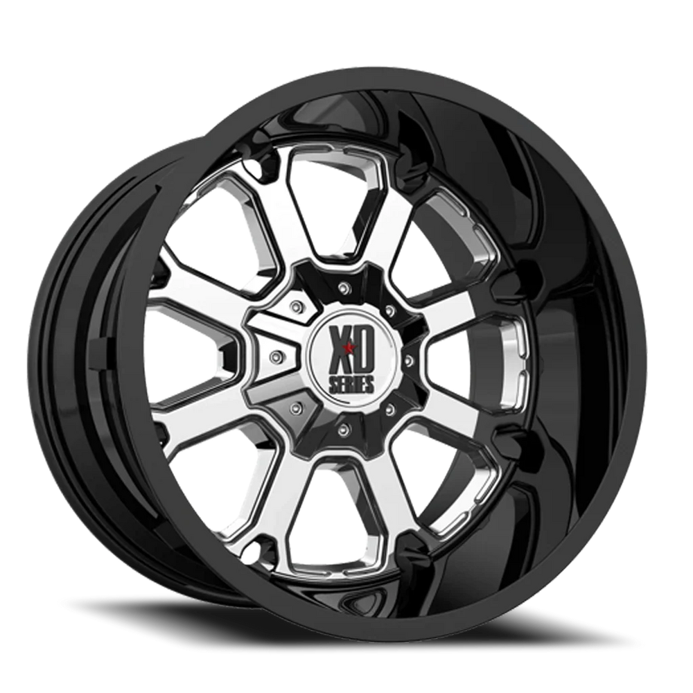 XD825 20X9 8X180 PVD G-BLK LIP 18MM