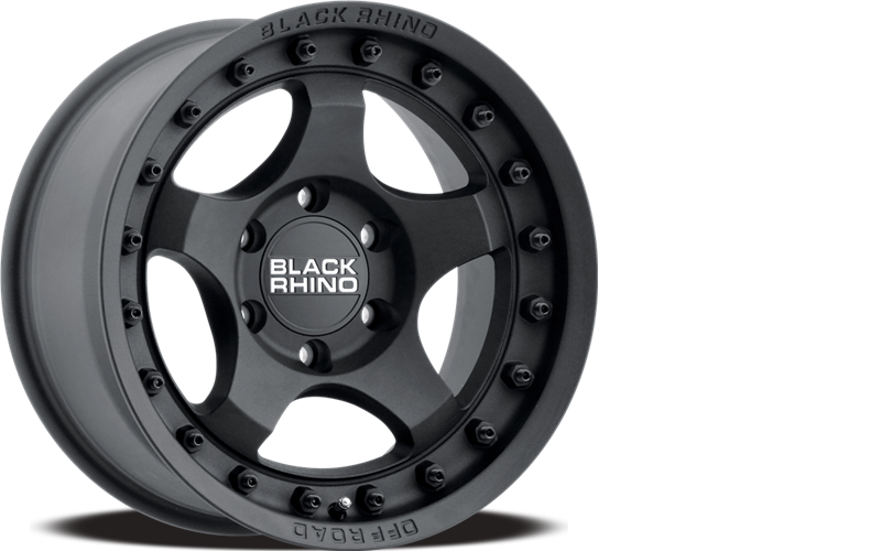 BR BANTAM TEXT BLK 17X8.5 5X127