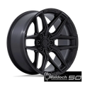 D854 18X9 6X5.5 BLK-OUT 30MM