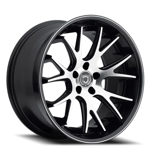 AB3 20X8.5 5X130 SLV MACH SS LIP 35