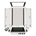 Westin EXP Truck Cap COMPLETE KIT A+BS (15-25 Ford F-150 CC 5.5ft Bed) - White