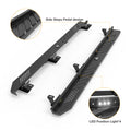 1924 JEEP GLADIATOR JT SIDE STEP ; BLK; POWDER COATED; STEEL