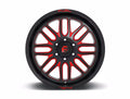 ~(45 lbs. 23X23X13)~ IGNITE 20x10 8x170.00 GLOSS BLACK RED TINTED CLEAR (-18 mm)