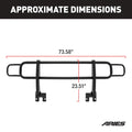 GRILL GUARD, 1 PC, BLK