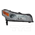CAPA RH HEADLAMP LENS/HOUSING ACURA TL 20092009; ACURA TL 20102011