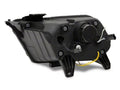 AlphaRex 10-12 Ford Mustang LUXX LED Proj Headlights Plank Style Black w/Activ Light/Seq Signal