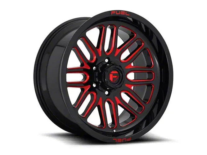 ~(42 lbs. 23X23X13)~ IGNITE 20x10 6x139.70 GLOSS BLACK RED TINTED CLEAR (-19 mm)