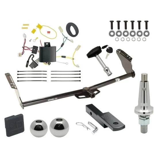 ROUND TUBE FRAME HITCH & DRAWBAR