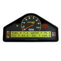 ~(5 lbs. 13X9X6)~ MULT-FUNCTION DISPLAY LOGGER DRAG RACING BLACK 0-3-10.5K RPM