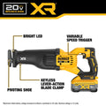 20V MAX XRBRUSHLESS CORDLESS RECIPROCATING SAW 11/8IN STROKE TOOL ONLY
