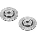 R1 Concepts Brake Rotor- D/S - Silver Fits Cadillac XLR