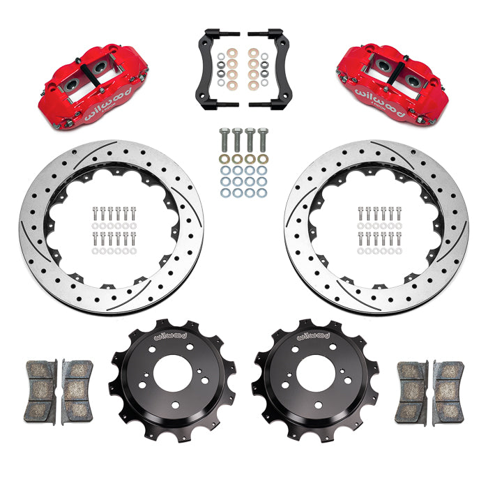 Wilwood red auto part
