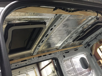 COMPLETE VEHICLE CUSTOM INSULATION KIT POLYMER BLACK BACKING SILVER