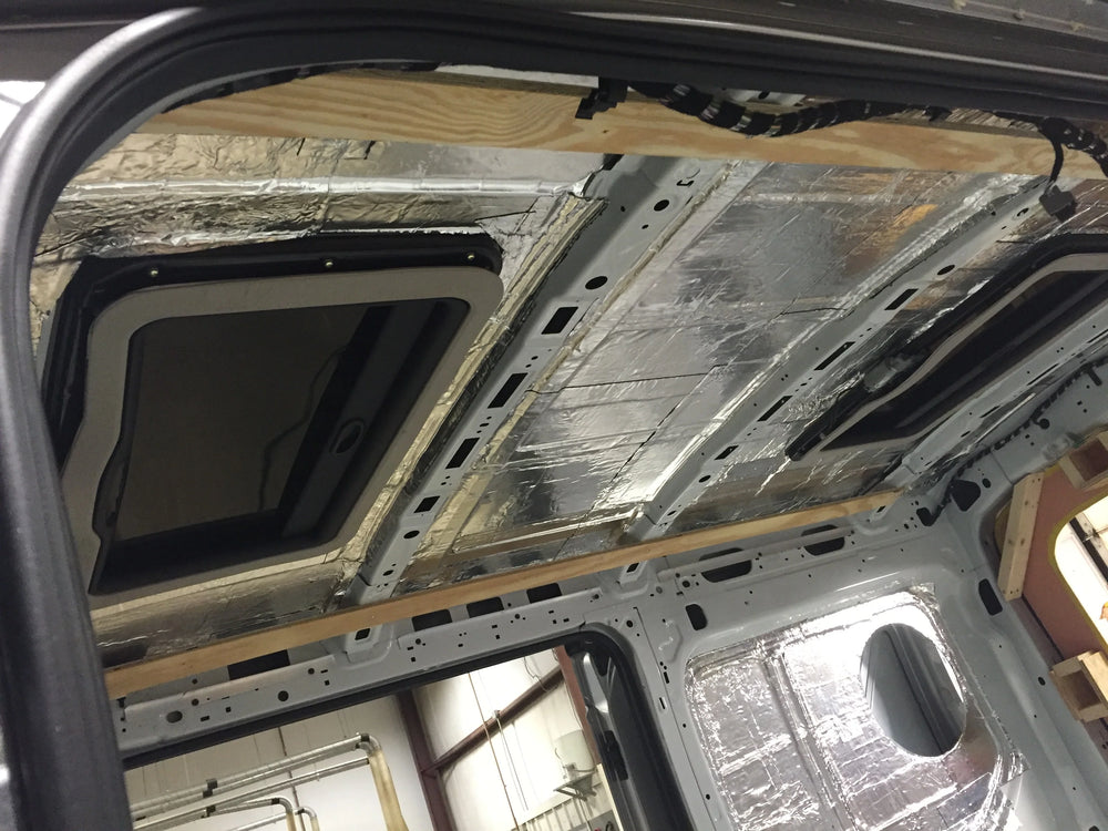 COMPLETE VEHICLE CUSTOM INSULATION KIT POLYMER BLACK BACKING SILVER