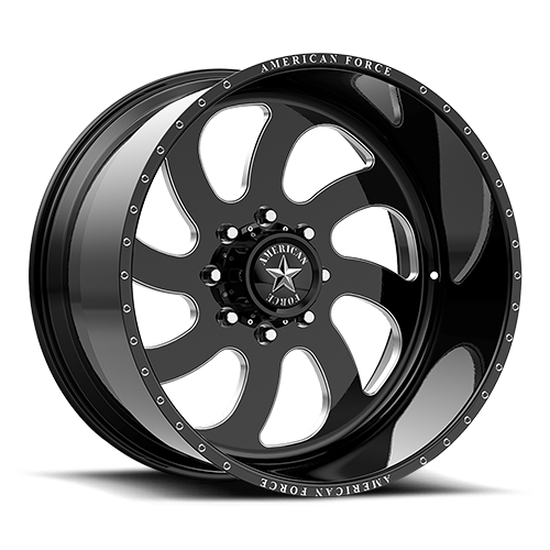 AW76 26X16 8X180 G-BLK MACH -101MM