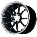 Advan RZ-DF2 19x9.5 / +44 Offset / 5x120 / 72.5mm Bore / Diamond Cut and Racing Titanium Black