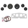AutoMeter Old Tyme Black 54-55 GMC Truck Billet Panel/Gauge Kit - 3-1/8in. (x2) & 2-1/16in. (x4)