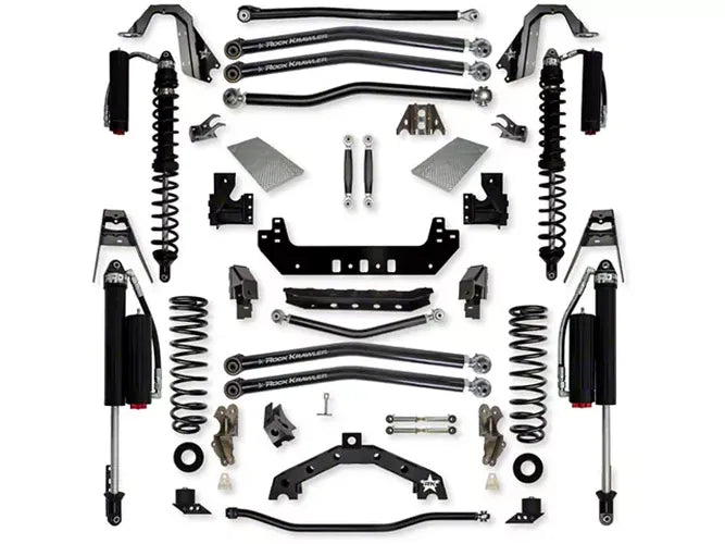 20C WRANGLER JLU 4DR 4.5IN LONG ARM COIL OVER SUSPENSION W/ FAST CD ADJUSTERS F