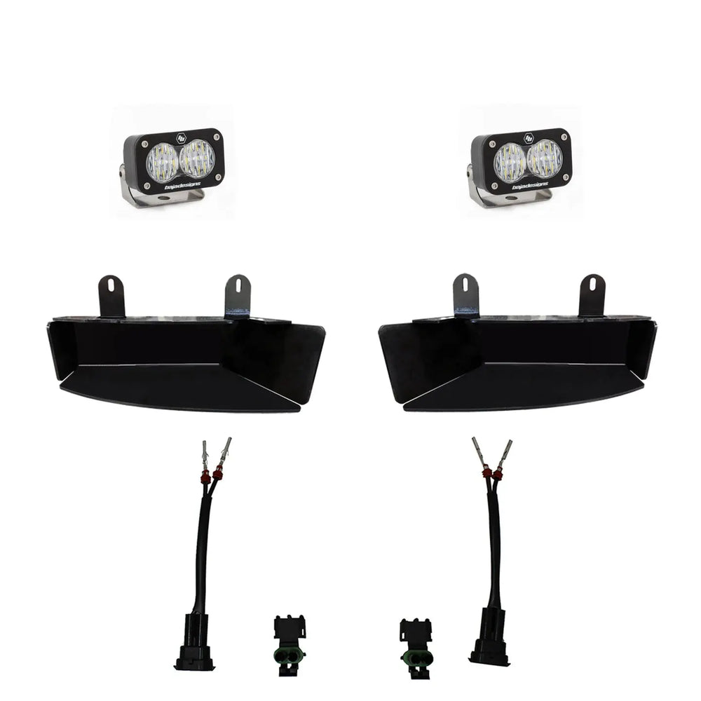 2324 F250/F350/F450 FOG LIGHT KIT (1/2 STREET APPROVED/1/2 OFFROAD) WHITE/ WHIT