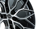 Vossen HF2 - 22x10.5 - ET32 - 5x114.3 - 70.6 - DEEP - GB - Gloss Black Wheel