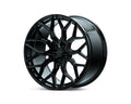 Vossen HF2 - 22x10.5 - ET32 - 5x114.3 - 70.6 - DEEP - GB - Gloss Black Wheel