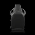 Braum Alpha X Series Sport Seats - White Black - BRR5-WHBK