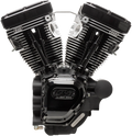 S&S Cycle 07-16 Touring Models T124 Black Edition Longblock Engine - 640 GE Cams