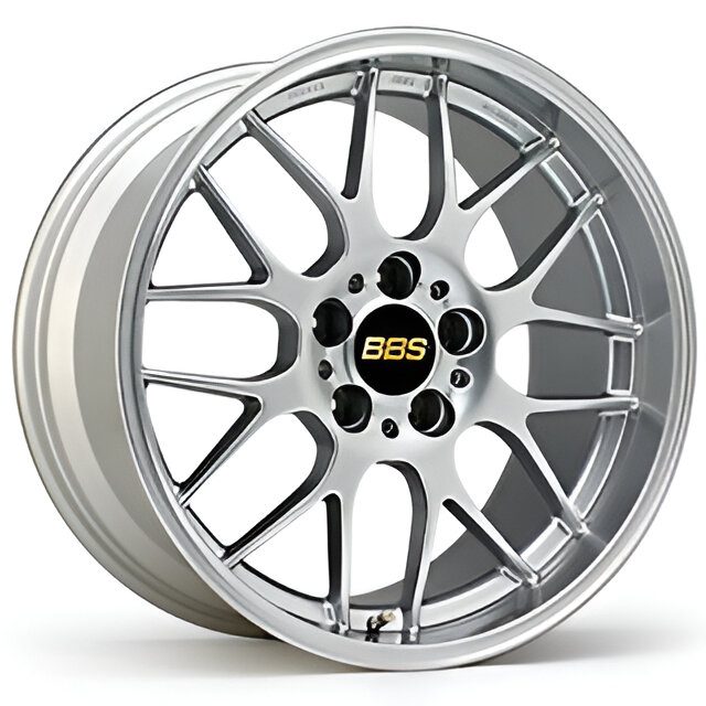 BBS red auto part