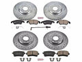 Power Stop 09-11 Audi A4 Front & Rear Z23 Evolution Sport Brake Kit