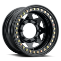 Raceline RT80 Rock 8 Spoke 15x10in / 8x165.1 BP / -25mm Offset / 130.81mm Bore - Gloss Black