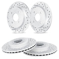 R1 Concepts Brake Rotor- Carbon D/S Fits Honda Civic
