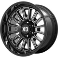 ROVER 22X12 8X6.5 44MM GLOSS BLACK MILLED