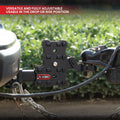 Gen-Y Phantom-X 2.5in Solid Shank 7.5in Drop 1.6K TW 16K Hitch w/GH-052 (No Flat Towing)