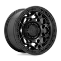 D784 17X9 6X5.5 GMTL M-BLK-RING -12MM