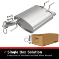 REAR MUFFLER KIT REPLACEMENT HONDA
