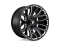 ~(43 lbs. 23X23X12)~ WARRIOR 20x9 6x135.00/6x139.70 GLOSS BLACK MILLED (1 mm)