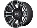MONSTER 3 20X9 8X180.00 SATIN BLACK
