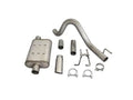 JBA 87-96 Jeep Wrangler YJ 2.5L/4.0L/4.2L 304SS Single Rear Exit Cat-Back Exhaust