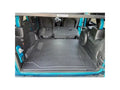 18-23 JLU 4DR cargo set cargo mat closeout wheelhouse covers NO subwoofer mesa smoke
