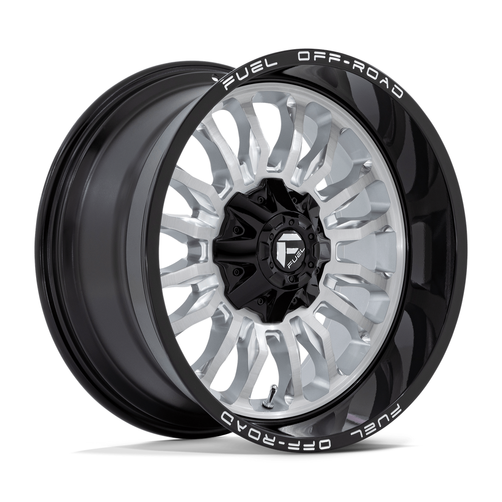 D798 20X10 8X170 SLVR-BRSH BLK-LP -18MM