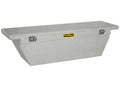 72IN ALUMINUM SINGLE LID CROSSOVER TOOLBOX DEEP LOW PROFILE ANGLED