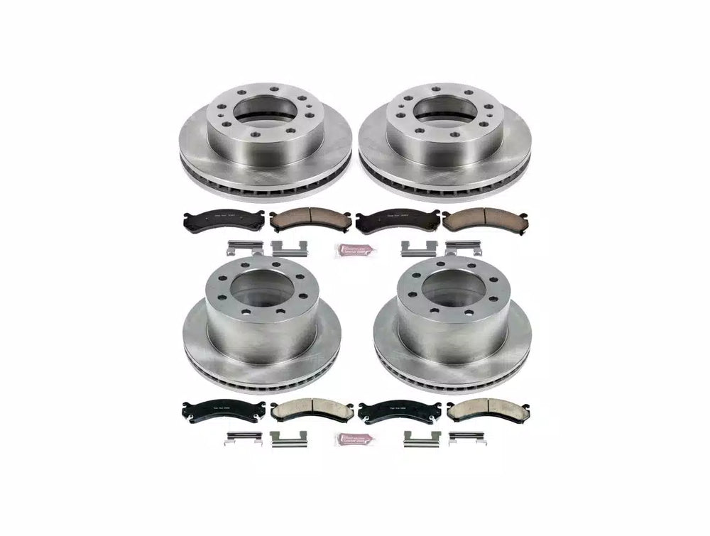 Power Stop 01-06 Chevrolet Silverado 3500 Front & Rear Autospecialty Brake Kit