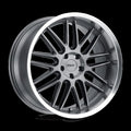 ~(26 lbs. 21X21X11)~ TSW AVALON 19x9.5 5/112 ET39 CB66.56 GUNMETAL W/BRUSHED GUNMETAL FACE AND MACHINED