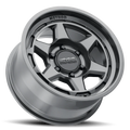 Method MR708 Bead Grip 17x8.5 / 0mm Offset / 5x5 BP / 71.5mm CB - Gloss Titanium
