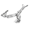 Stainless Works headers installed view