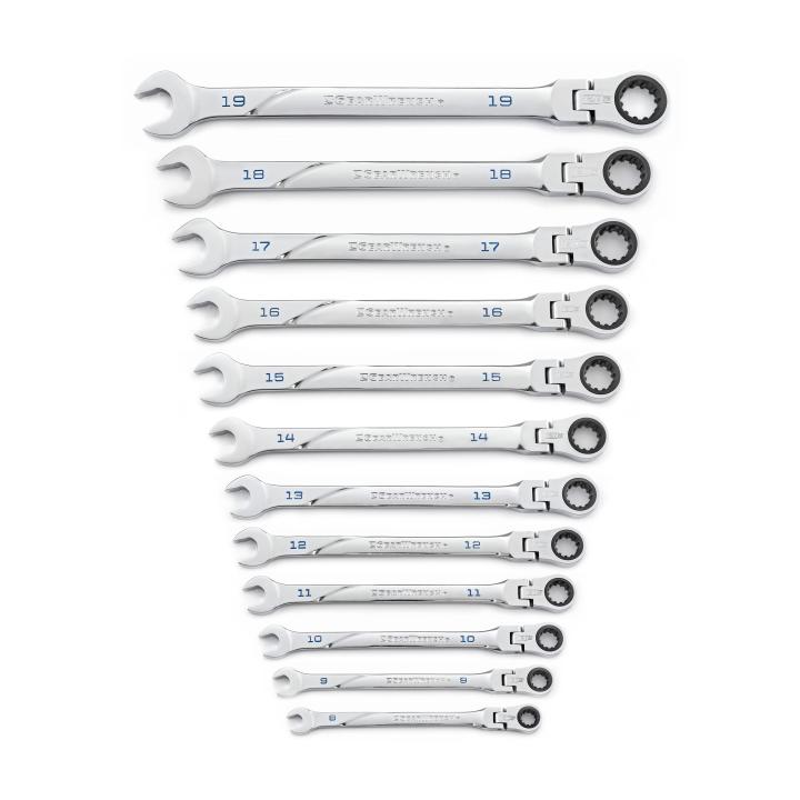 SET WR RAT COMB FLEX 120XP MET 12PC