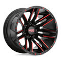 RAZOR 20x10 6x139.70 SATIN BLACK MACHINED (24 mm)