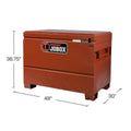 CRESCENT JOBOX CHEST W/DRAWER 48X30