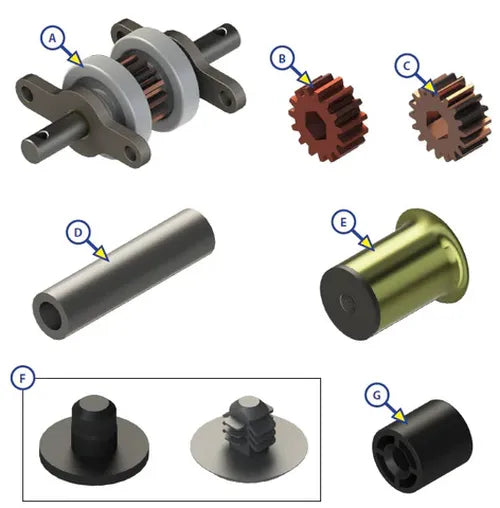 3/4" KLAUBER DRIVE MOTOR (F-300)